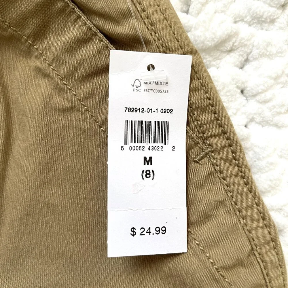 NWT Boys GAP Pull-On Shorts (Khaki) M/8